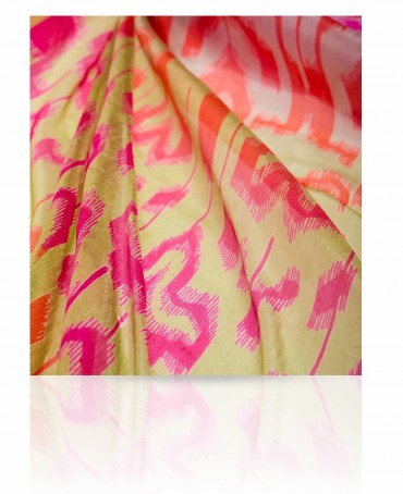 Палантин Женский S-IKKAT/GREEN.BLUE